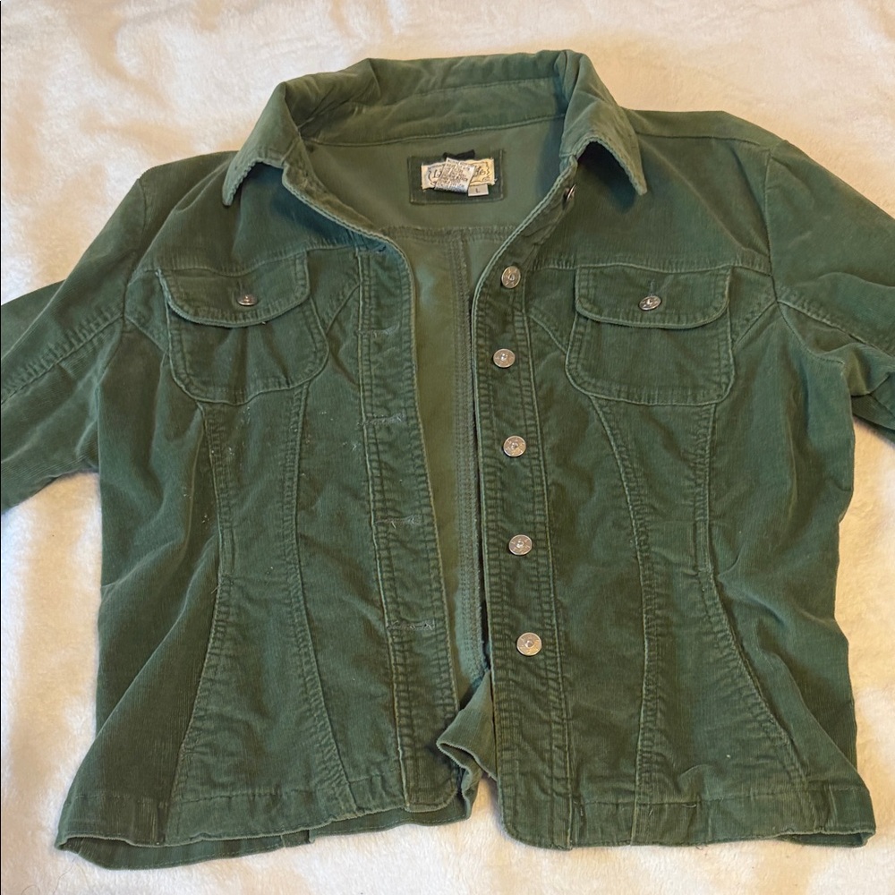 Live a Little Olive Utility Jacket